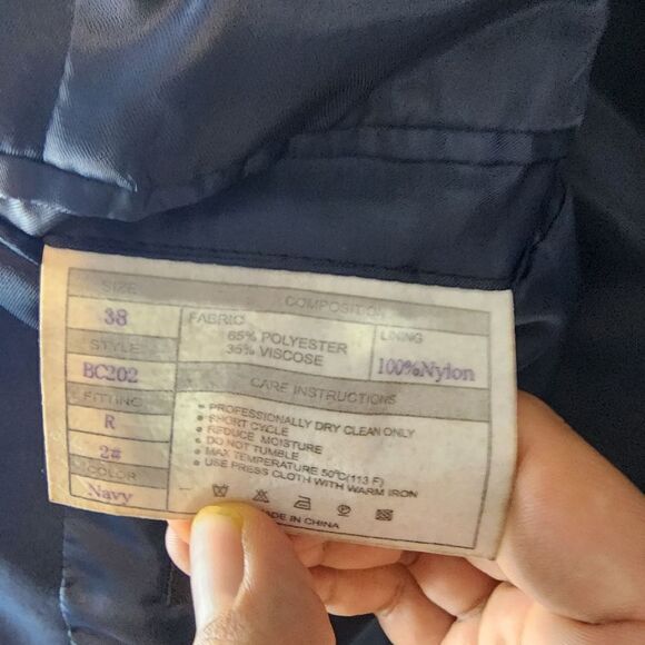 Men's Bossini Blazer, size 38R - Picture 4 of 4